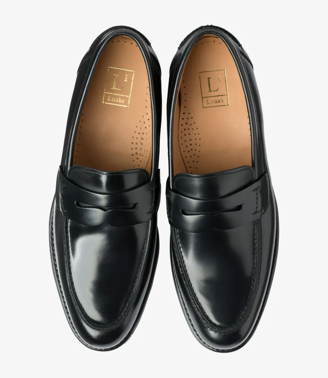 Loake Formal Shoes|Goodyear Welted Shoes*356 Black