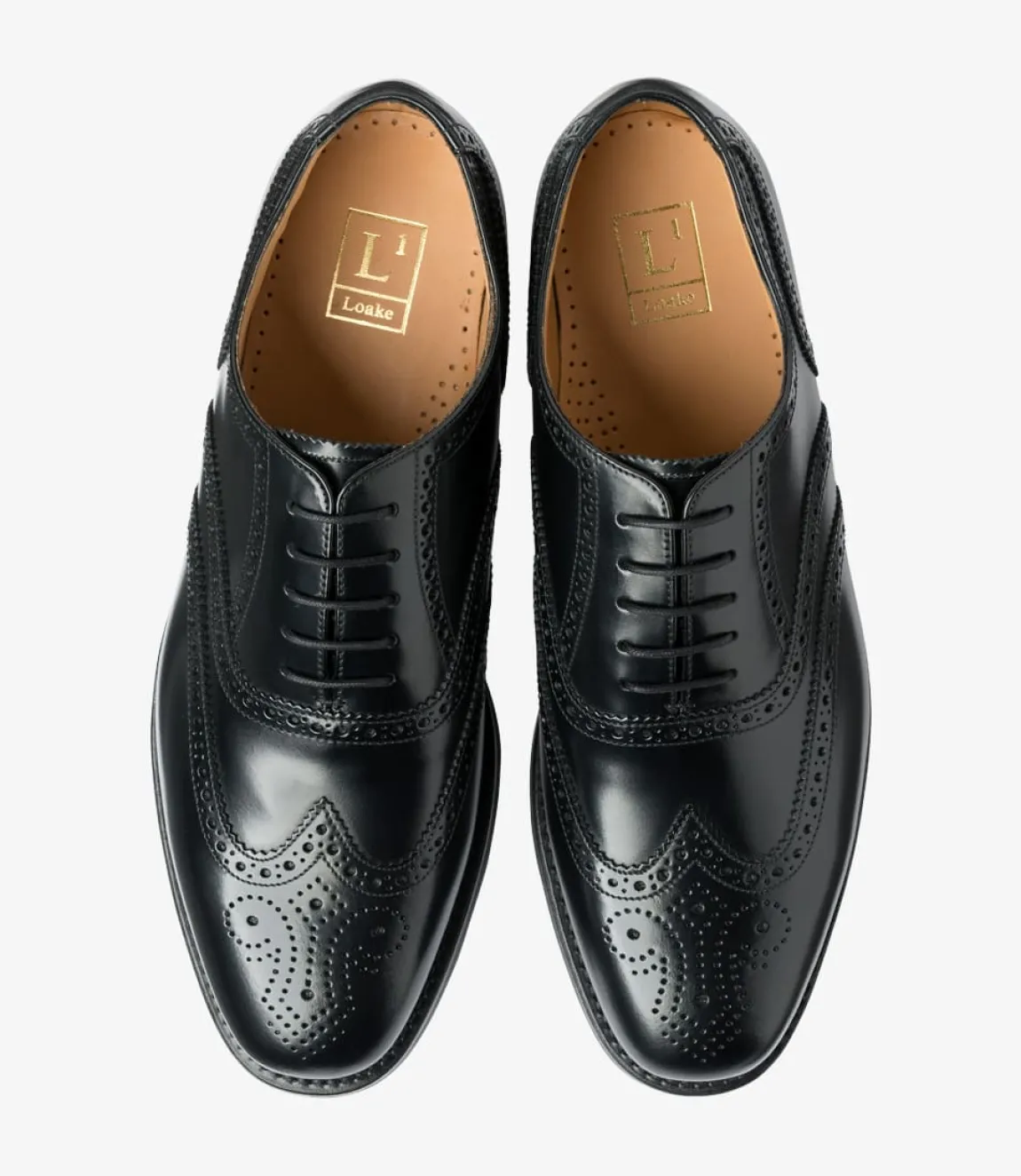 Loake Formal Shoes|Goodyear Welted Shoes*302 Black