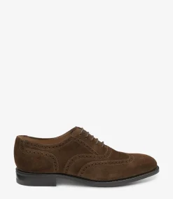 Loake Formal Shoes|Goodyear Welted Shoes*302 Brown Suede