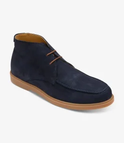 Loake Boots*Amalfi Navy Suede