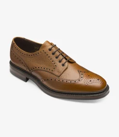 Loake Country Shoes|Made in England*Badminton Mahogany Grain