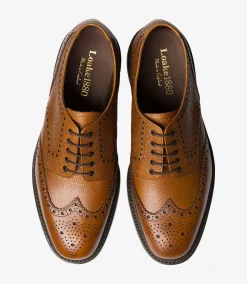Loake Country Shoes|Made in England*Badminton Mahogany Grain