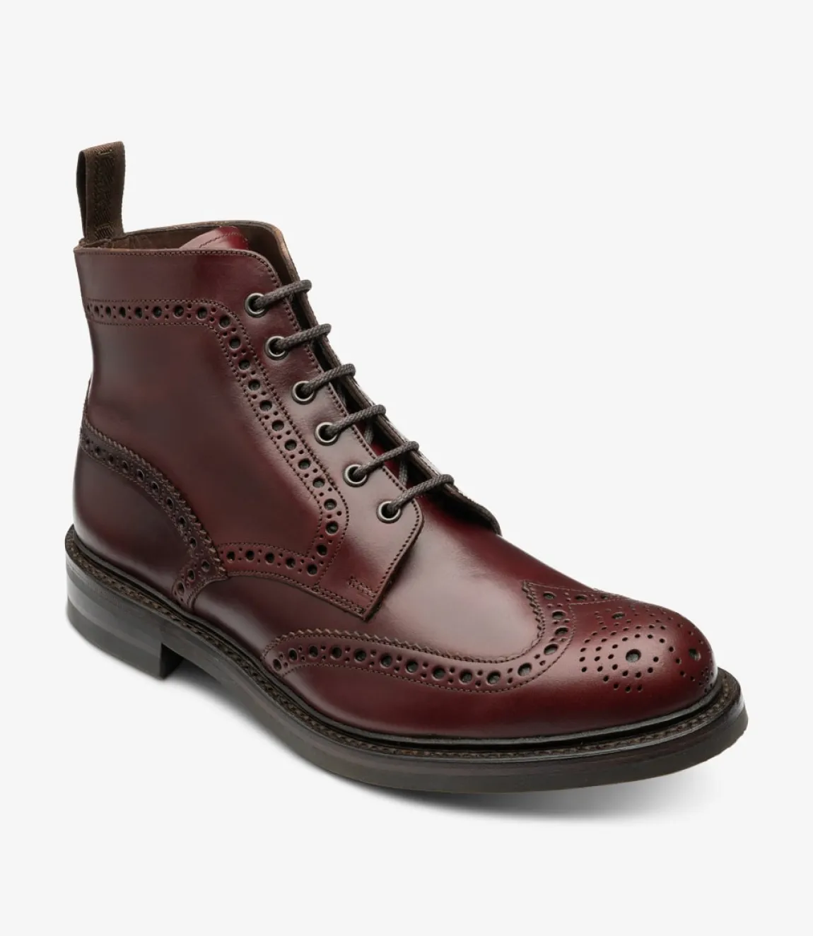 Loake Country Shoes|Made in England*Bedale Burgundy