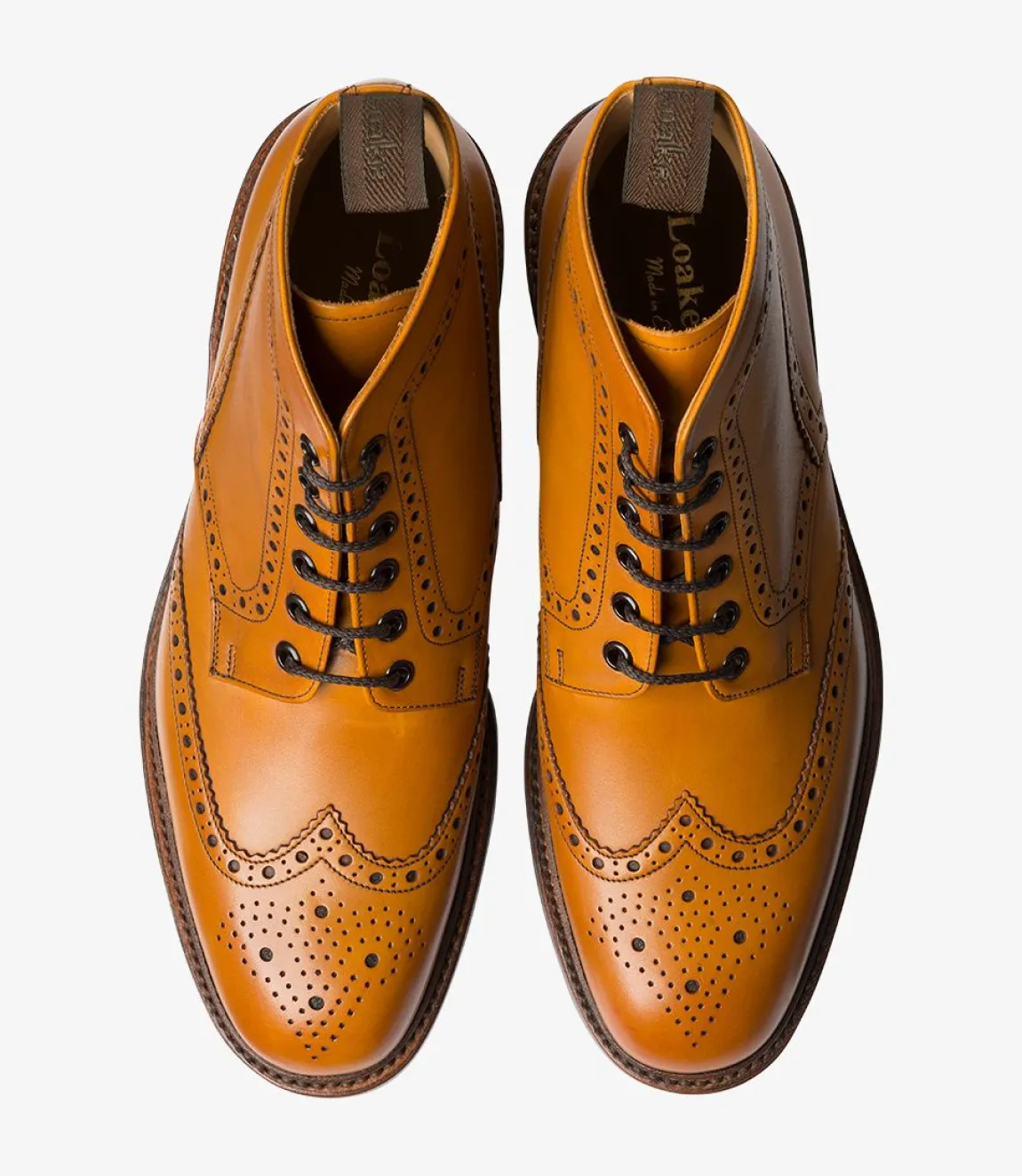 Loake Country Shoes|Made in England*Burford Tan