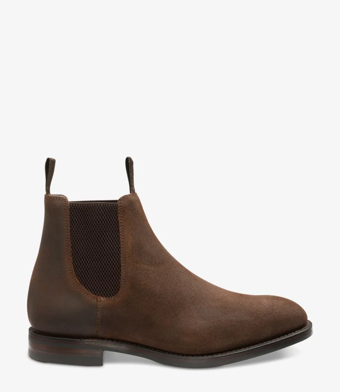 Loake Classic Shoes|Formal Shoes*Chatsworth Brown Waxed Suede