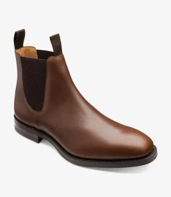 Loake Classic Shoes|Formal Shoes*Chatsworth Brown Waxy