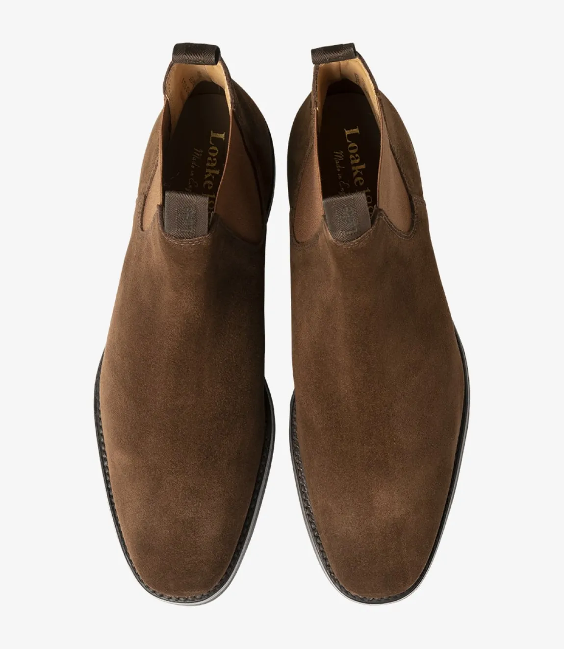 Loake Classic Shoes|Formal Shoes*Chatsworth Tobacco Suede