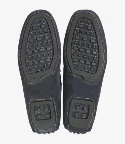 Loake Loafers*Donington Navy Suede