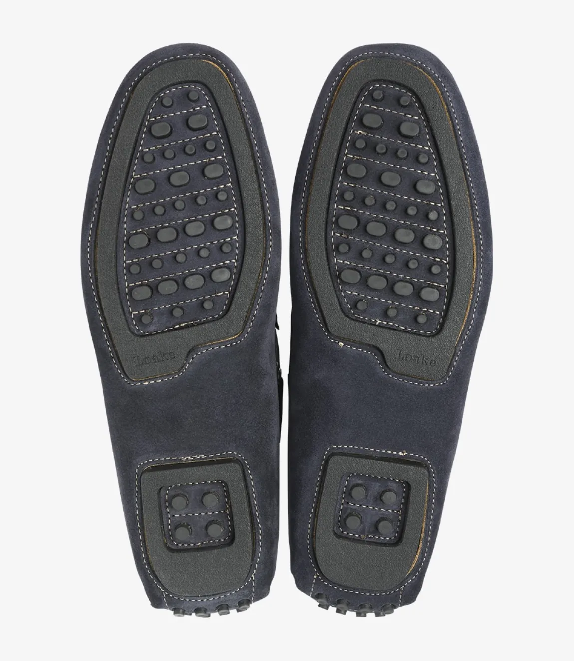 Loake Loafers*Donington Navy Suede