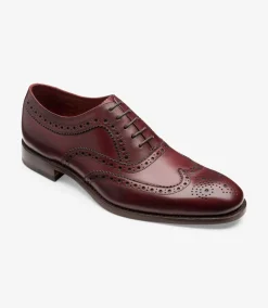 Loake Brogues*Fearnley Burgundy