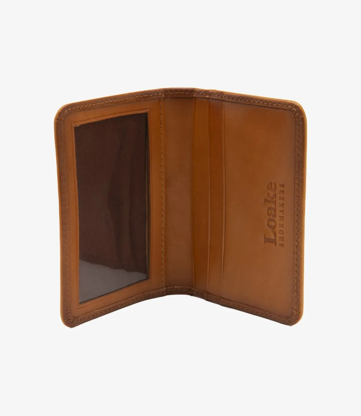 Loake Wallets / Card Holders*Fenchurch Card Holder Tan