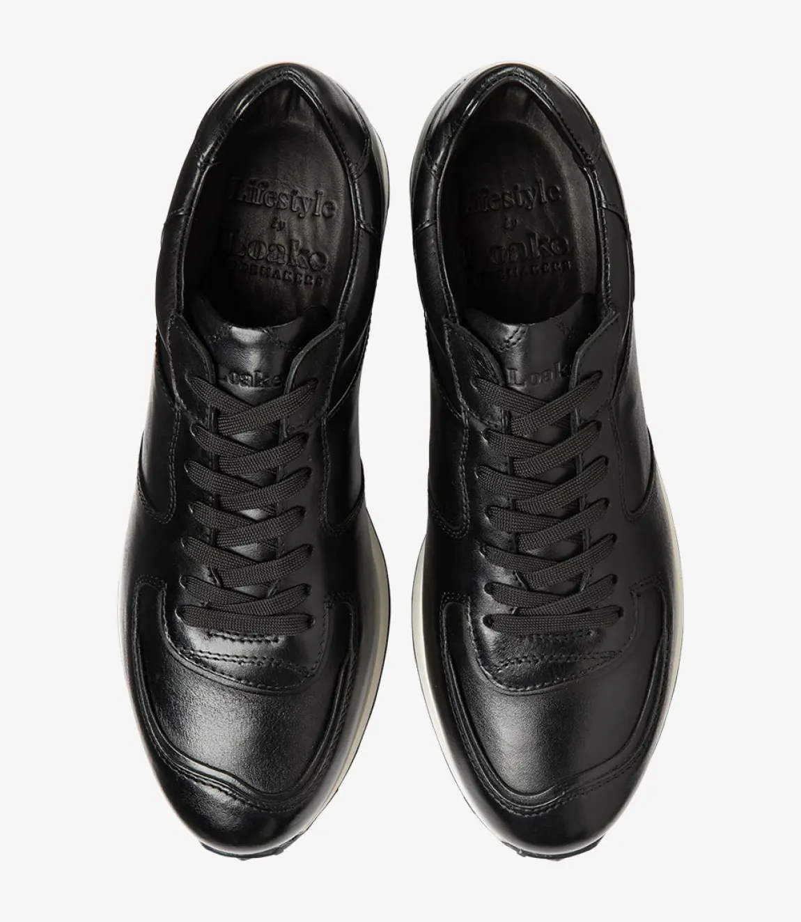 Loake Trainers & Sneakers*Foster Black