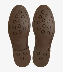 Loake Plain Ties*Franklin Brown Nubuck