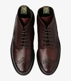 Loake Goodyear Welted Shoes|Boots*Gage Rosewood Grain