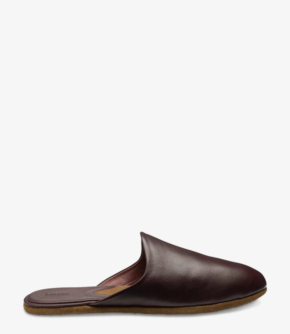 Loake Slippers|Men's Slippers*Garrick Slippers Burgundy Grain