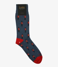 Loake Socks*Guard Socks Blue