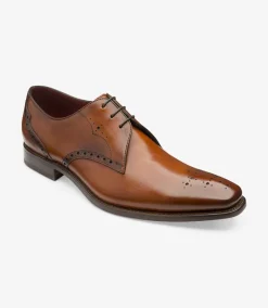 Loake Goodyear Welted Shoes|Plain Ties*Hannibal Brown