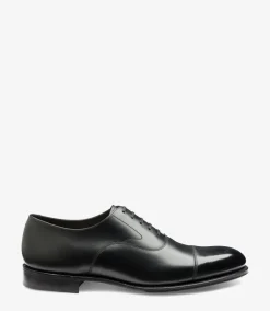 Loake Goodyear Welted Shoes|Toe Caps*Hanover Onyx Black