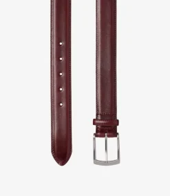 Loake Casual Belts|Formal Belts*Henry Belt Burgundy