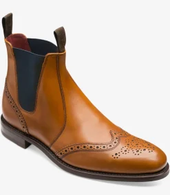 Loake Goodyear Welted Shoes|Our Bestsellers*Hoskins Tan