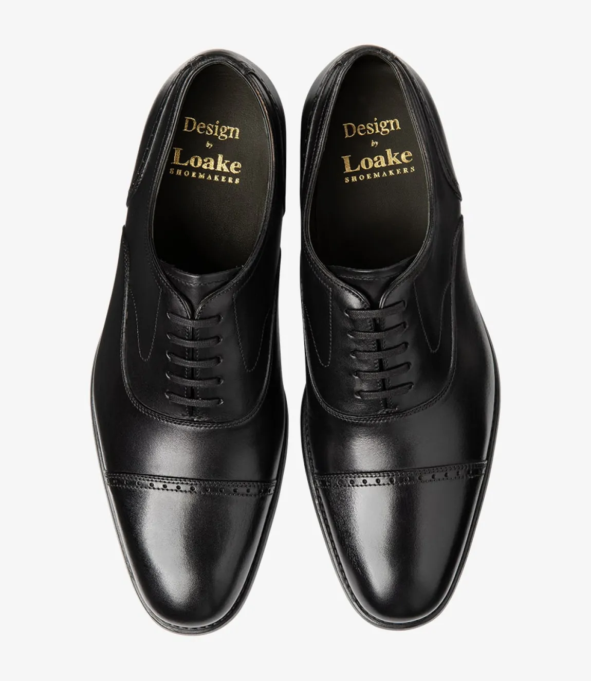 Loake Goodyear Welted Shoes|Our Bestsellers*Hughes Black