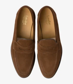 Loake Formal Shoes|Goodyear Welted Shoes*Imperial Brown Suede