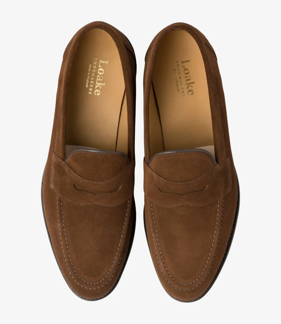 Loake Formal Shoes|Goodyear Welted Shoes*Imperial Brown Suede