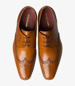 Loake Goodyear Welted Shoes|Brogues*Kruger Tan