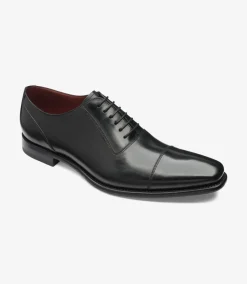 Loake Goodyear Welted Shoes|Toe Caps*Larch Black