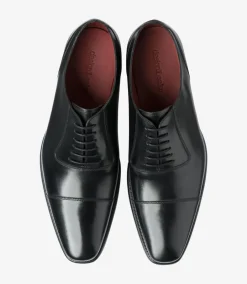 Loake Goodyear Welted Shoes|Toe Caps*Larch Black