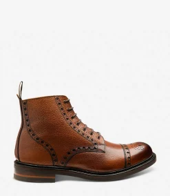 Loake Country Shoes|Made in England*Loxley Mahogany Grain