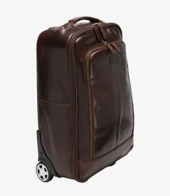 Loake Day Bags|Overnight Bags*Paris Wheeled Suitcase Brown