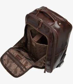 Loake Day Bags|Overnight Bags*Paris Wheeled Suitcase Brown
