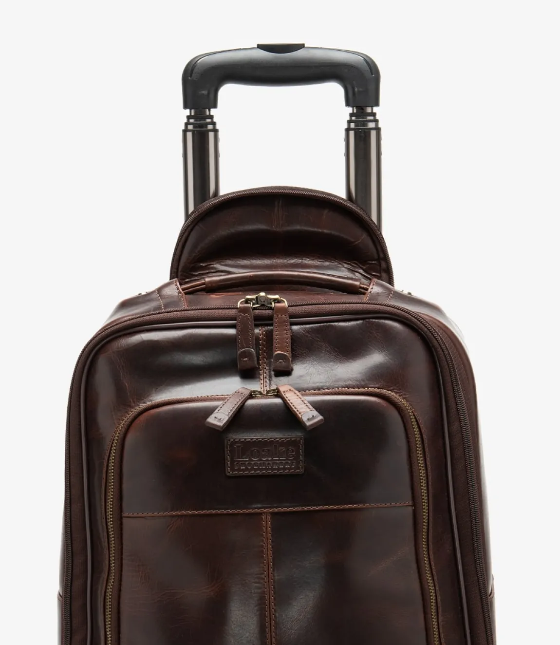 Loake Day Bags|Overnight Bags*Paris Wheeled Suitcase Brown