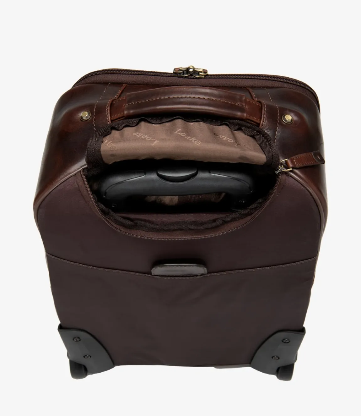 Loake Day Bags|Overnight Bags*Paris Wheeled Suitcase Brown
