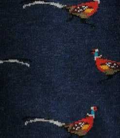 Loake Socks*Pheasant Socks Navy