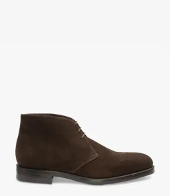 Loake Classic Shoes|Formal Shoes*Pimlico Dark Brown Suede