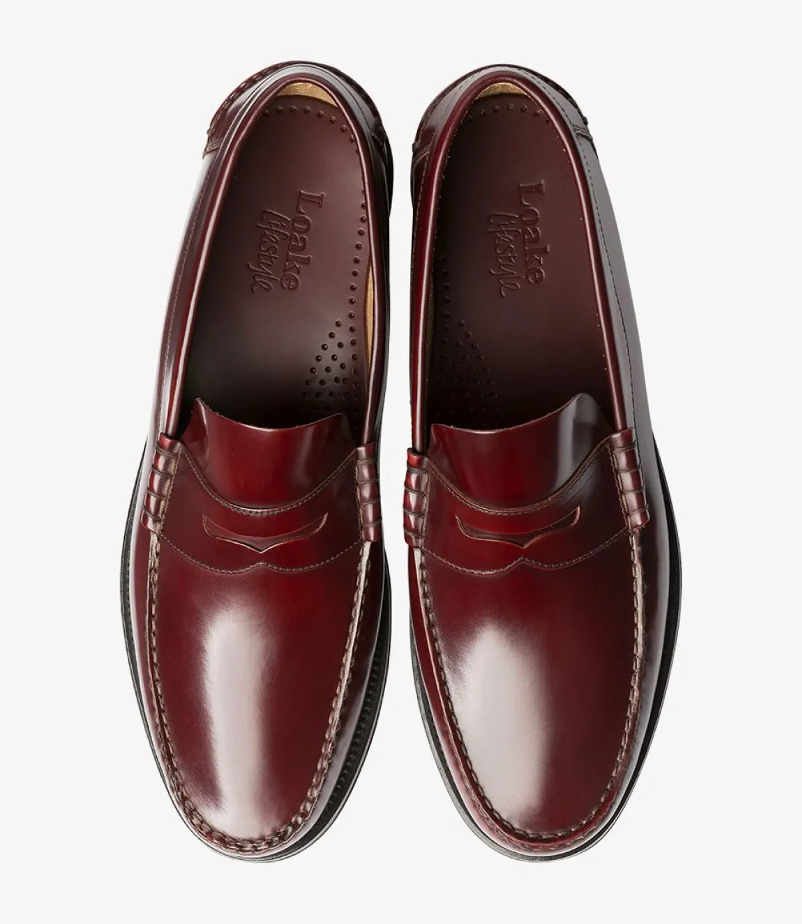 Loake Formal Shoes|Loafers*Princeton Burgundy