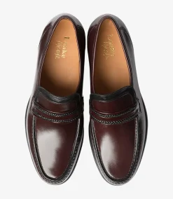 Loake Formal Shoes|Loafers*Rome Burgundy