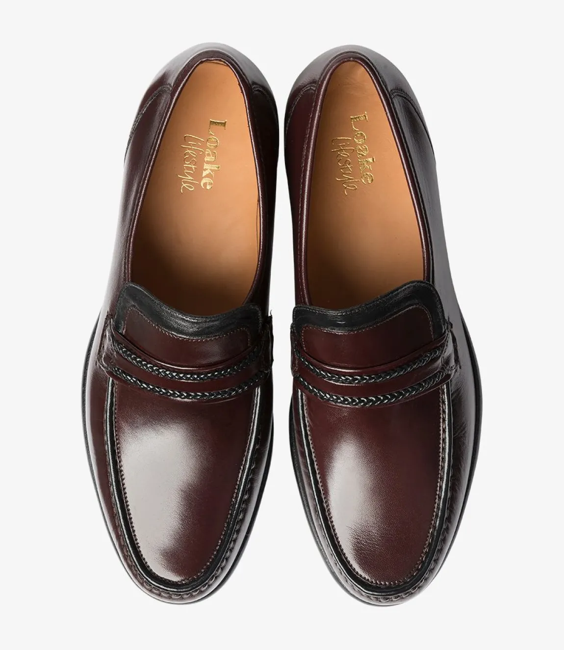 Loake Formal Shoes|Loafers*Rome Burgundy