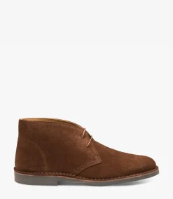 Loake Boots*Sahara Dark Brown Suede