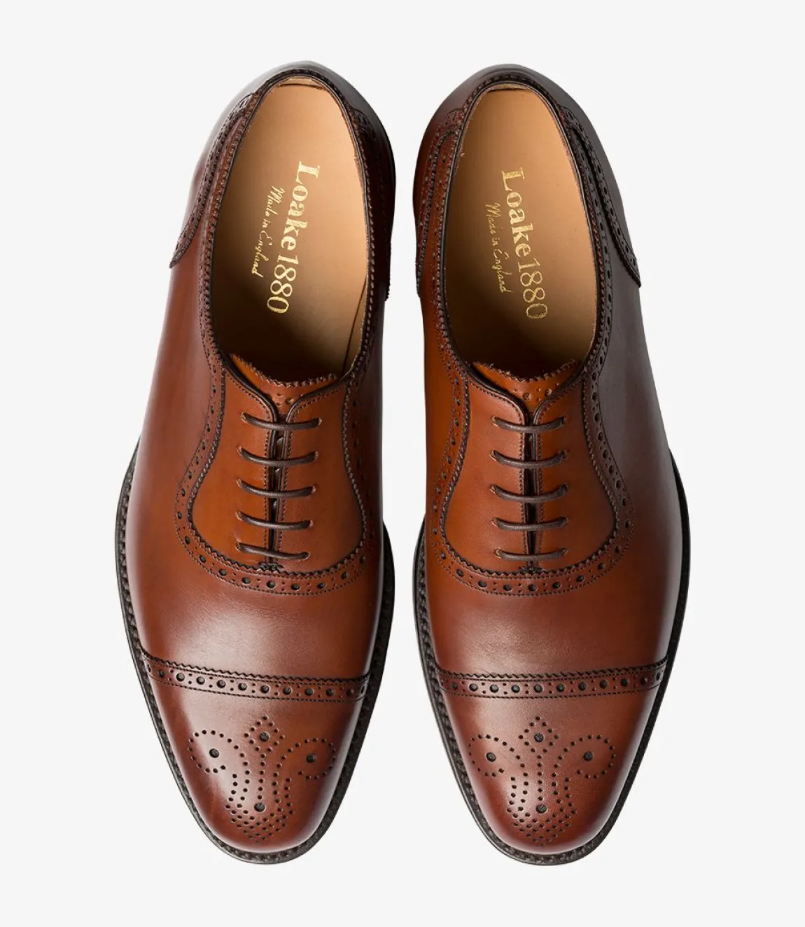 Loake Classic Shoes|Formal Shoes*Strand Mahogany