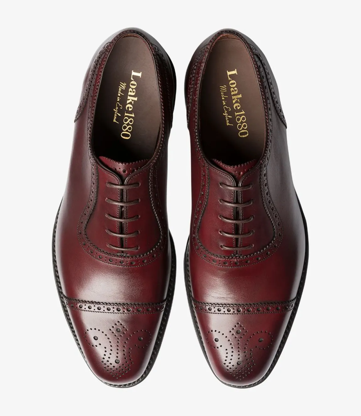 Loake Classic Shoes|Formal Shoes*Strand Burgundy