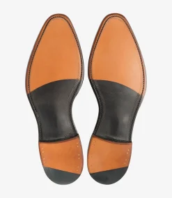 Loake Goodyear Welted Shoes|Semi Brogues*Trinity Onyx Black