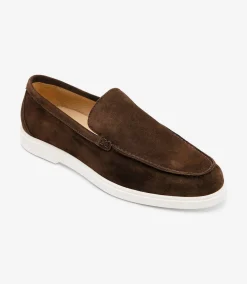 Loake Loafers*Tuscany Chocolate Brown Suede