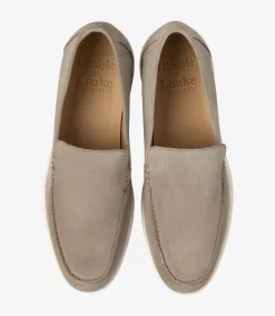 Loake Loafers*Tuscany Stone Suede