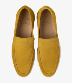 Loake Loafers*Tuscany Sunset Yellow Suede