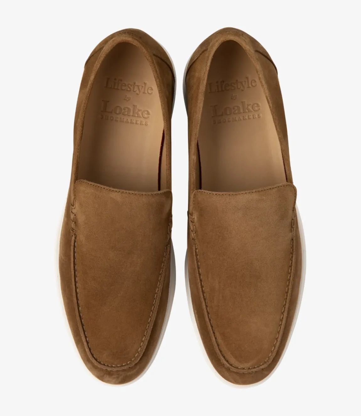 Loake Loafers*Tuscany Chestnut Brown Suede
