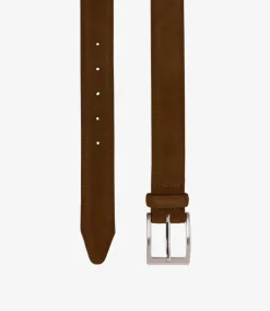 Loake Casual Belts*William Belt Brown Suede