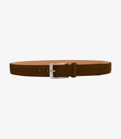 Loake Casual Belts*William Belt Brown Suede